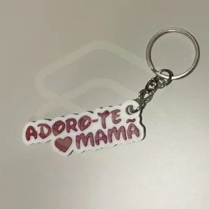 Porta-Chaves Adoro-te Mamã