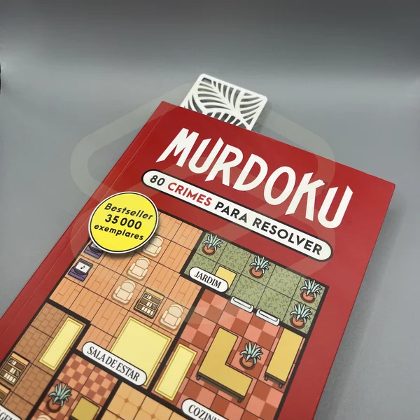 Marcador de Livro - Folhas