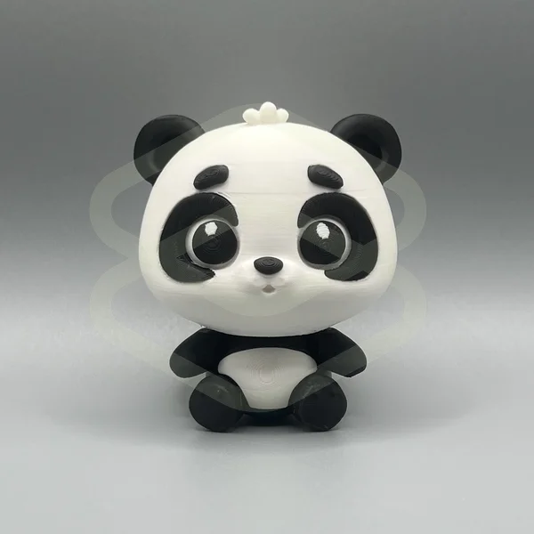 Topo de Bolo - Panda